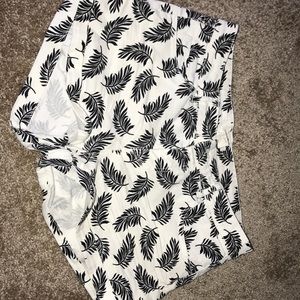 H&M Leaf Shorts